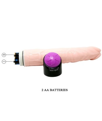 BAILE - ADOUR CLUB VIBRADOR REALÍSTICO 23 CM NATURAL