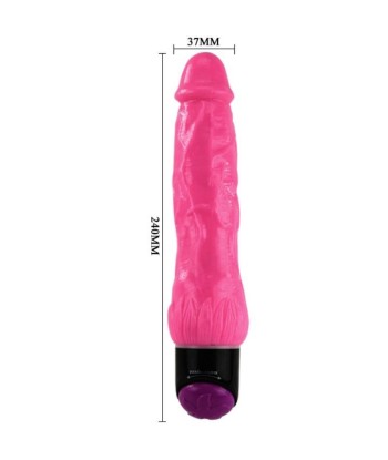 BAILE - COLORFUL SEX VIBRADOR REALÍSTICO LILA 24 CM