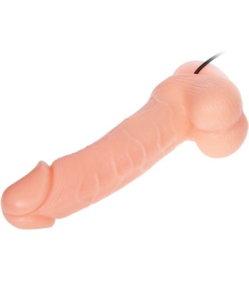 BAILE - DONG DILDO REALÍSTICO VIBRACIÓN Y ROTACIÓN 20 CM