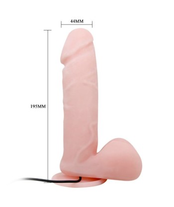 BAILE - VIBRADOR REALÍSTICO OLIVER CON FUNCION ROTACIÓN