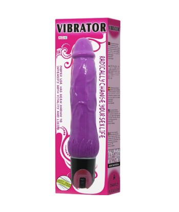 BAILE - VIBRATOR DAAPLY PLEASURE MULTIVELOCIDAD MORADO