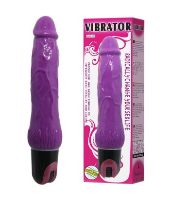 BAILE - VIBRATOR DAAPLY PLEASURE MULTIVELOCIDAD MORADO