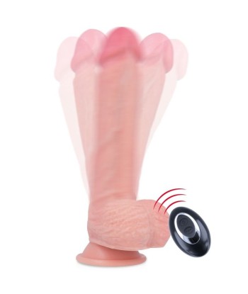 ROCKARMY - APACHE VIBRADOR REALÍSTICO CONTROL REMOTO LIQUID SILICONE 20.5 CM -O- 4.62 CM