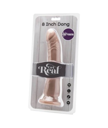 GET REAL - DONG 20,5 CM VIBRATING NATURAL GET REAL - DONG 20,5 CM VIBRATING NATURAL