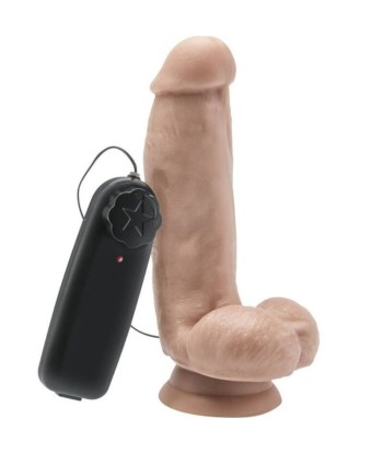 GET REAL - DILDO 12 CM CON TESTÍCULOS VIBRADOR NATURAL