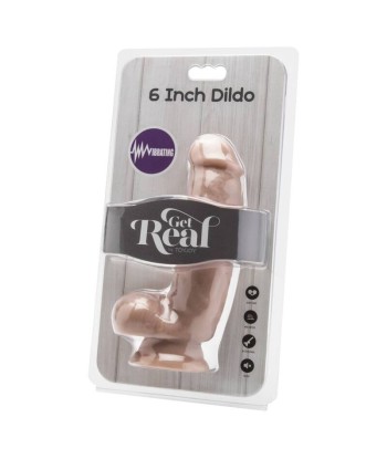 GET REAL - DILDO 12 CM CON TESTÍCULOS VIBRADOR NATURAL GET REAL - DILDO 12 CM CON TESTÍCULOS VIBRADOR NATURAL