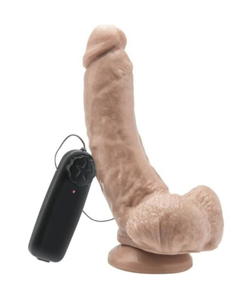 GET REAL - DILDO 20,5 CM CON TESTÍCULOS VIBRADOR NATURAL GET REAL - DILDO 20,5 CM CON TESTÍCULOS VIBRADOR NATURAL