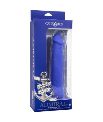 CALEXOTICS - ADMIRAL CAPTAIN DILDO REALÍSTICO VIBRADOR AZUL CALEXOTICS - ADMIRAL CAPTAIN DILDO REALÍSTICO VIBRADOR AZUL