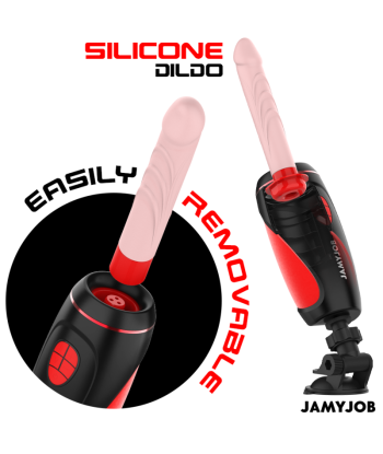 JAMYJOB - PYSTON BASE MASTURBADOR AUTOMÁTICO CON DILDO CONTROL REMOTO JAMYJOB - PYSTON BASE MASTURBADOR AUTOMÁTICO CON DILDO CONTROL REMOTO