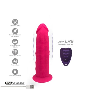SILEXD - PENE REALÍSTICO MODELO 2 ROSA CONTROL REMOTO LRS 17 CM SILEXD - PENE REALÍSTICO MODELO 2 ROSA CONTROL REMOTO LRS 17 CM