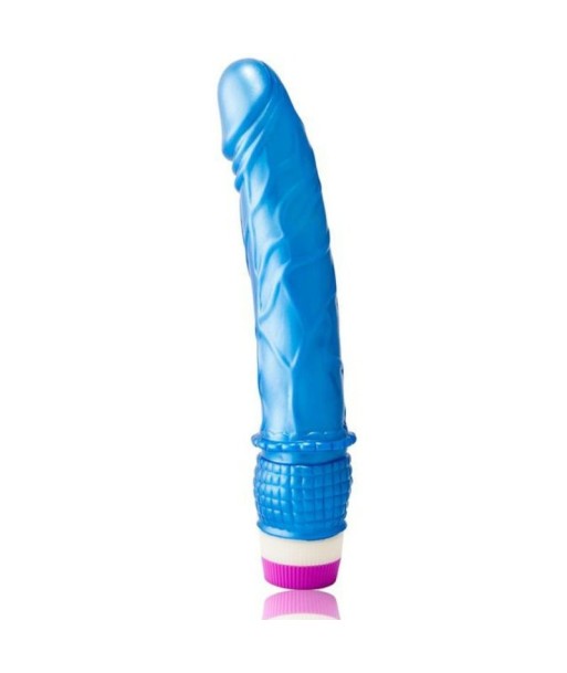 BAILE - WAVES OF PLEASURE VIBRADOR 23 CM AZUL BAILE - WAVES OF PLEASURE VIBRADOR 23 CM AZUL