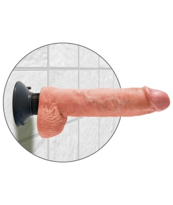 KING COCK - DILDO VIBRADOR CON TESTÍCULOS 25.5 CM COLOR NATURAL KING COCK - DILDO VIBRADOR CON TESTÍCULOS 25.5 CM COLOR NATURAL