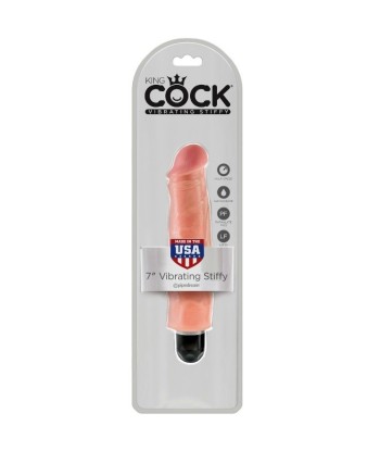 KING COCK - VIBRADOR REALÍSTICO STIFFY 17.8 CM NATURAL