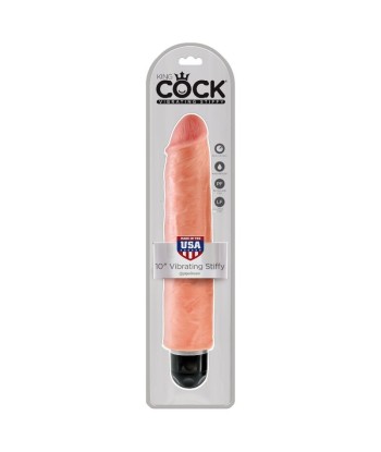 KING COCK - VIBRADOR REALÍSTICO STIFFY 25.4 CM NATURAL