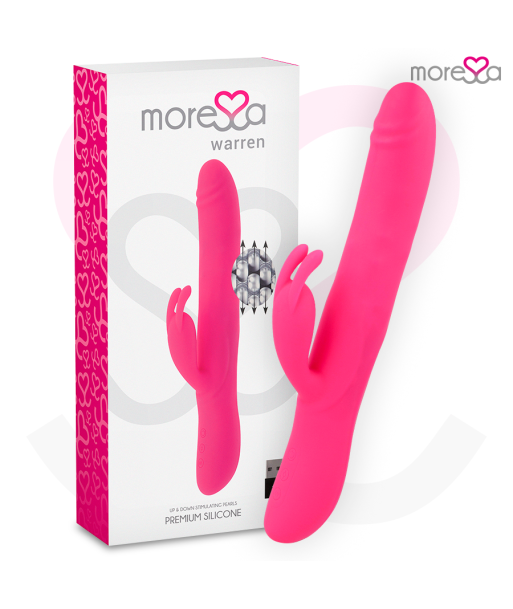 MORESSA - WARREN IMPULSOR OSCILANTE Y POTENTE VIBRACIÓN PREMIUM SILICONA RECARGABLE MORESSA - WARREN IMPULSOR OSCILANTE Y POTENTE VIBRACIÓN PREMIUM SILICONA RECARGABLE