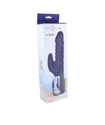 INTENSE - BOBBLE VIBRADOR ROTADOR SILICONA LILA INTENSE - BOBBLE VIBRADOR ROTADOR SILICONA LILA