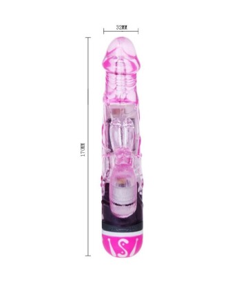 BAILE - VIBRATORS MULTIVELOCIDAD CON RABBIT LILA