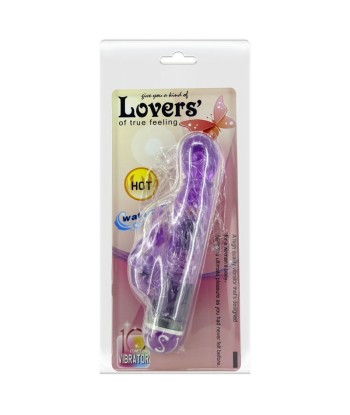 BAILE - VIBRADOR MULTIVELOCIDAD CON ESTIMULADOR LILA