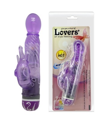 BAILE - VIBRADOR MULTIVELOCIDAD CON ESTIMULADOR LILA