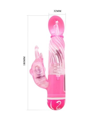 BAILE - VIBRADOR MULTIVELOCIDAD CON ESTIMULADOR LILA