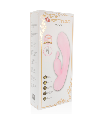 PRETTY LOVE - SMART HUGO VIBRADOR RABBIT CON OREJITAS