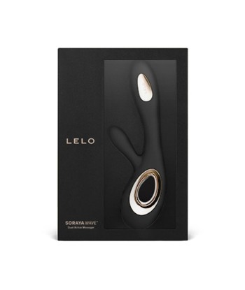 LELO - SORAYA WAVE VIBRADOR RABBIT NEGRO