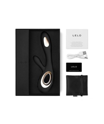 LELO - SORAYA WAVE VIBRADOR RABBIT NEGRO