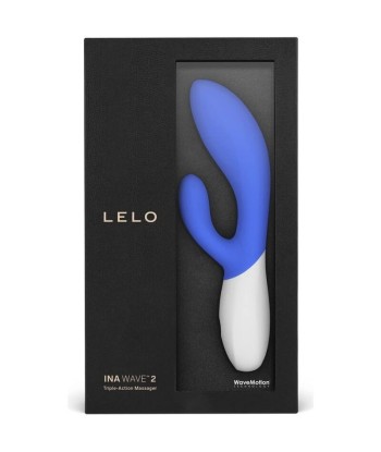 LELO - INA WAVE 2 VBRADOR LUJO MOVIMIENTO ESPECIAL AZUL