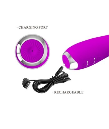 PRETTY LOVE - MOLLY VIBRADOR CON ROTACION RECARGABLE PRETTY LOVE - MOLLY VIBRADOR CON ROTACION RECARGABLE