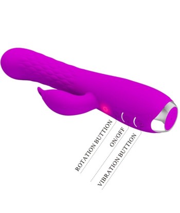 PRETTY LOVE - MOLLY VIBRADOR CON ROTACION RECARGABLE PRETTY LOVE - MOLLY VIBRADOR CON ROTACION RECARGABLE