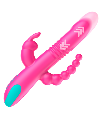 HAPPY LOKY - DONALD TRIPLE ESTIMULACIÓN: ANAL, PUNTO G and CLÍTORIS COMPATIBLE CON WATCHME WIRELESS TECHNOLOGY