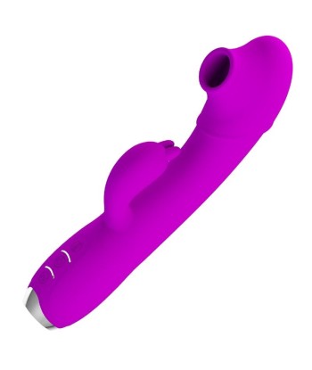 PRETTY LOVE - REGINA VIBRADOR-ONDAS ESTIMULADORAS RECARGABLE MORADO