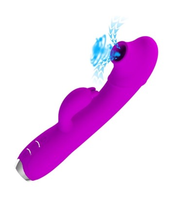 PRETTY LOVE - REGINA VIBRADOR-ONDAS ESTIMULADORAS RECARGABLE MORADO PRETTY LOVE - REGINA VIBRADOR-ONDAS ESTIMULADORAS RECARGABLE MORADO