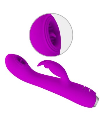 PRETTY LOVE - RACHEL VIBRADOR RECARGABLE CON ONDAS ESTIMULADORAS MORADO PRETTY LOVE - RACHEL VIBRADOR RECARGABLE CON ONDAS ESTIMULADORAS MORADO