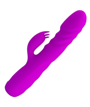 PRETTY LOVE - MELANIE VIBRADOR CONEJO RECARGABLE MORADO PRETTY LOVE - MELANIE VIBRADOR CONEJO RECARGABLE MORADO