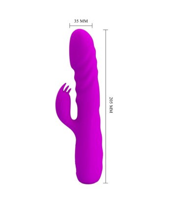PRETTY LOVE - MELANIE VIBRADOR CONEJO RECARGABLE MORADO PRETTY LOVE - MELANIE VIBRADOR CONEJO RECARGABLE MORADO
