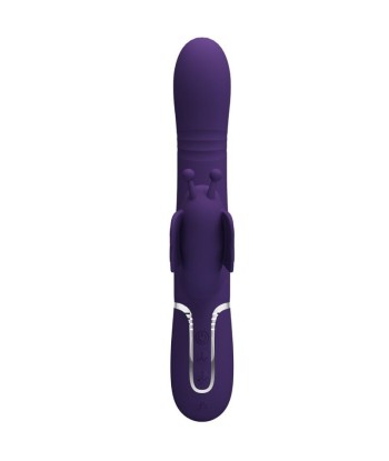 PRETTY LOVE - VIBRADOR RABBIT MULTIFUNCIÓN 4 EN 1 MARIPOSA MORADO PRETTY LOVE - VIBRADOR RABBIT MULTIFUNCIÓN 4 EN 1 MARIPOSA MORADO