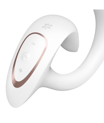 SATISFYER - G FOR GODDESS 1 VIBRADOR RABBIT BLANCO SATISFYER - G FOR GODDESS 1 VIBRADOR RABBIT BLANCO