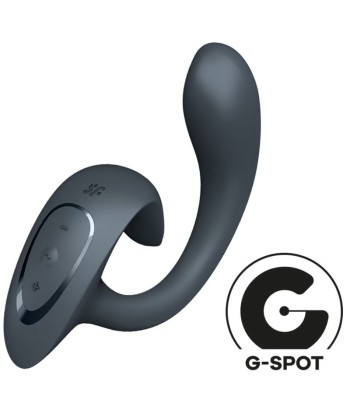 SATISFYER - G FOR GODDESS 1 VIBRADOR RABBIT GRIS OSCURO