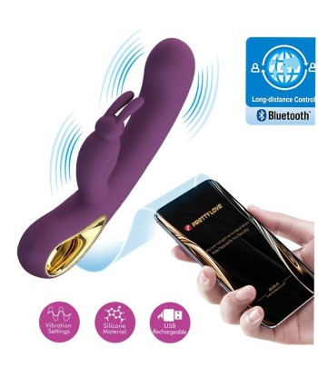 PRETTY LOVE - LIAM VIBRADOR RABBIT and ESTIMULADOR PUNTO G MORADO