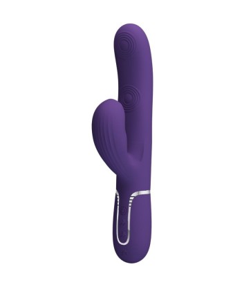 PRETTY LOVE - PERLITA VIBRADOR PUNTO G 3 EN 1 MULTIFUNCIÓN MORADO PRETTY LOVE - PERLITA VIBRADOR PUNTO G 3 EN 1 MULTIFUNCIÓN MORADO