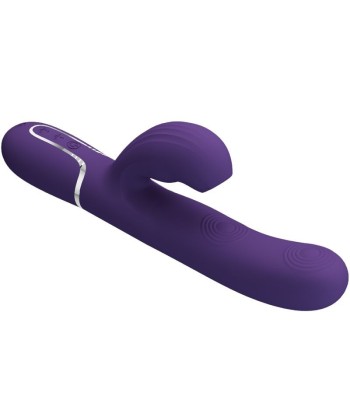 PRETTY LOVE - PERLITA VIBRADOR PUNTO G 3 EN 1 MULTIFUNCIÓN MORADO PRETTY LOVE - PERLITA VIBRADOR PUNTO G 3 EN 1 MULTIFUNCIÓN MORADO