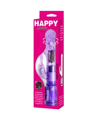 BAILE - MINI ROTADOR CON RABBIT HAPPY ANGEL LILA
