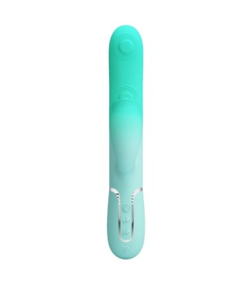 PRETTY LOVE - GIGI VIBRADOR RABBIT MULTIFUNCIÓN VERDE AGUA PRETTY LOVE - GIGI VIBRADOR RABBIT MULTIFUNCIÓN VERDE AGUA