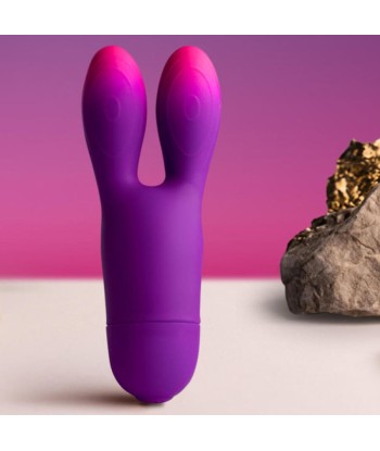 ROCKS- OFF - GLO-GIRL BUNNY VIBRADOR FLEXIBLE MORADO ROCKS- OFF - GLO-GIRL BUNNY VIBRADOR FLEXIBLE MORADO