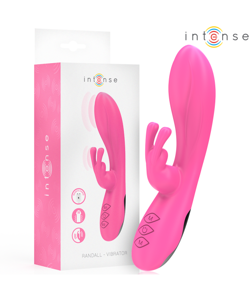 INTENSE - RANDALL VIBRADOR RABBIT 10 VIBRACIONES ROSA INTENSE - RANDALL VIBRADOR RABBIT 10 VIBRACIONES ROSA