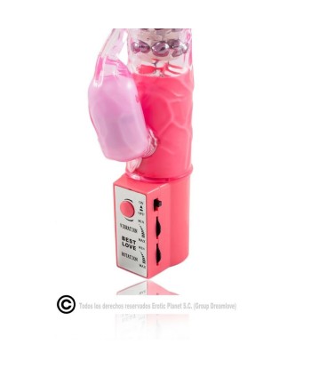 BAILE - ROTADOR RABBIT ROSA SUPERESTIMULADOR