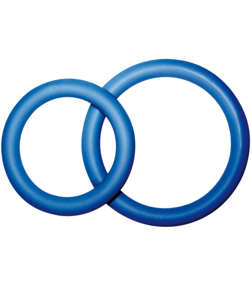 JOYDIVISION POTENZDUO - ANILLOS PARA PENE AZUL - M