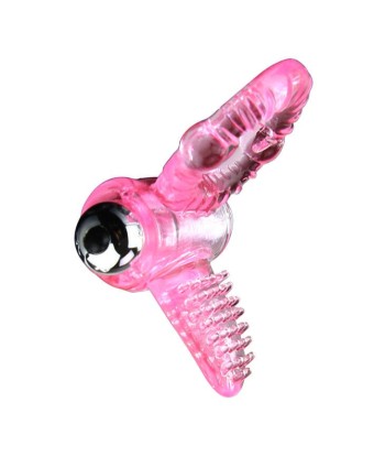 BAILE - SWEET ABS 10 RITMOS RING ANILLO PENE VIBRADOR ROSA