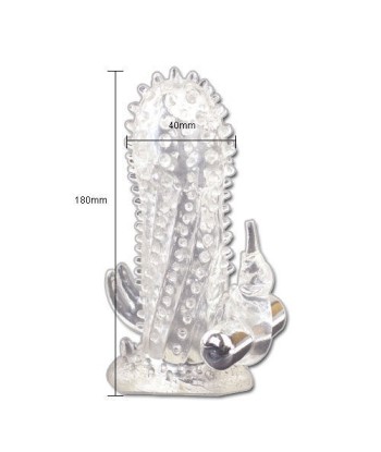 BAILE - BRAVE MAN EXTENSION PENE VIBRADOR RABBIT